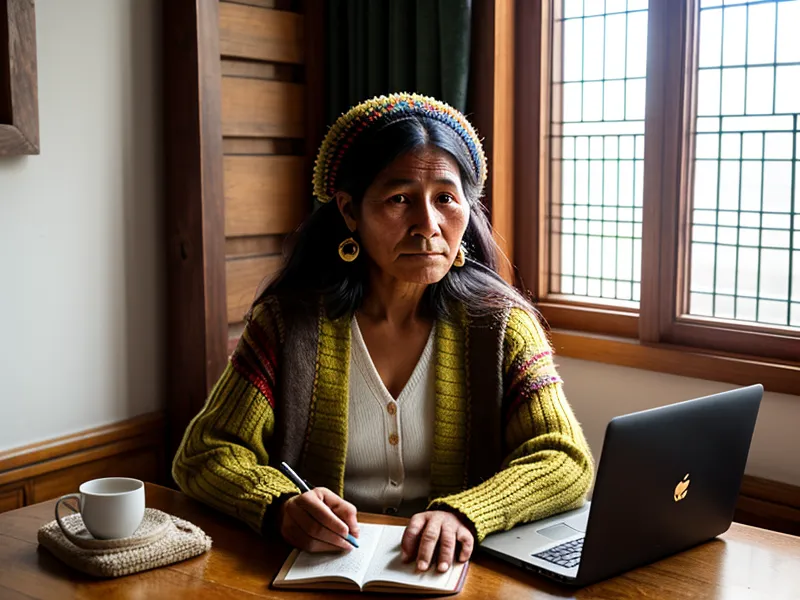 Curso online de fotografía profesional abierto en una laptop, con luz de ventana entrando en la habitación