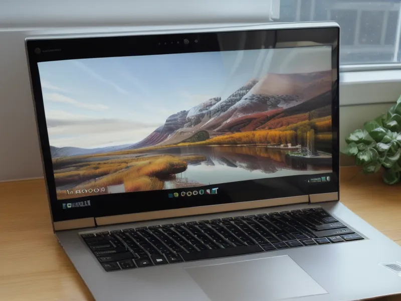 Pantalla de laptop con curso de fotografía y lápiz digital en su base